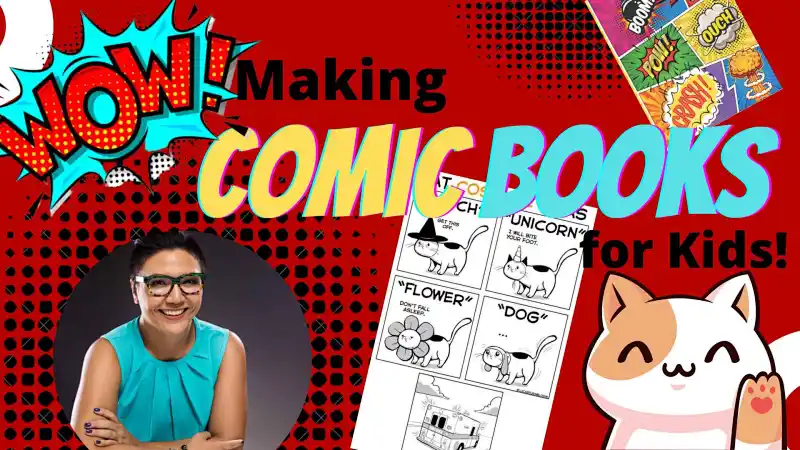 Make Your Own Comic Book! Graphic Novel & Comic Strip Design for Little  Artists | Live interative class for ages 7-11 | taught by Teacher Vanessa |  Allschool